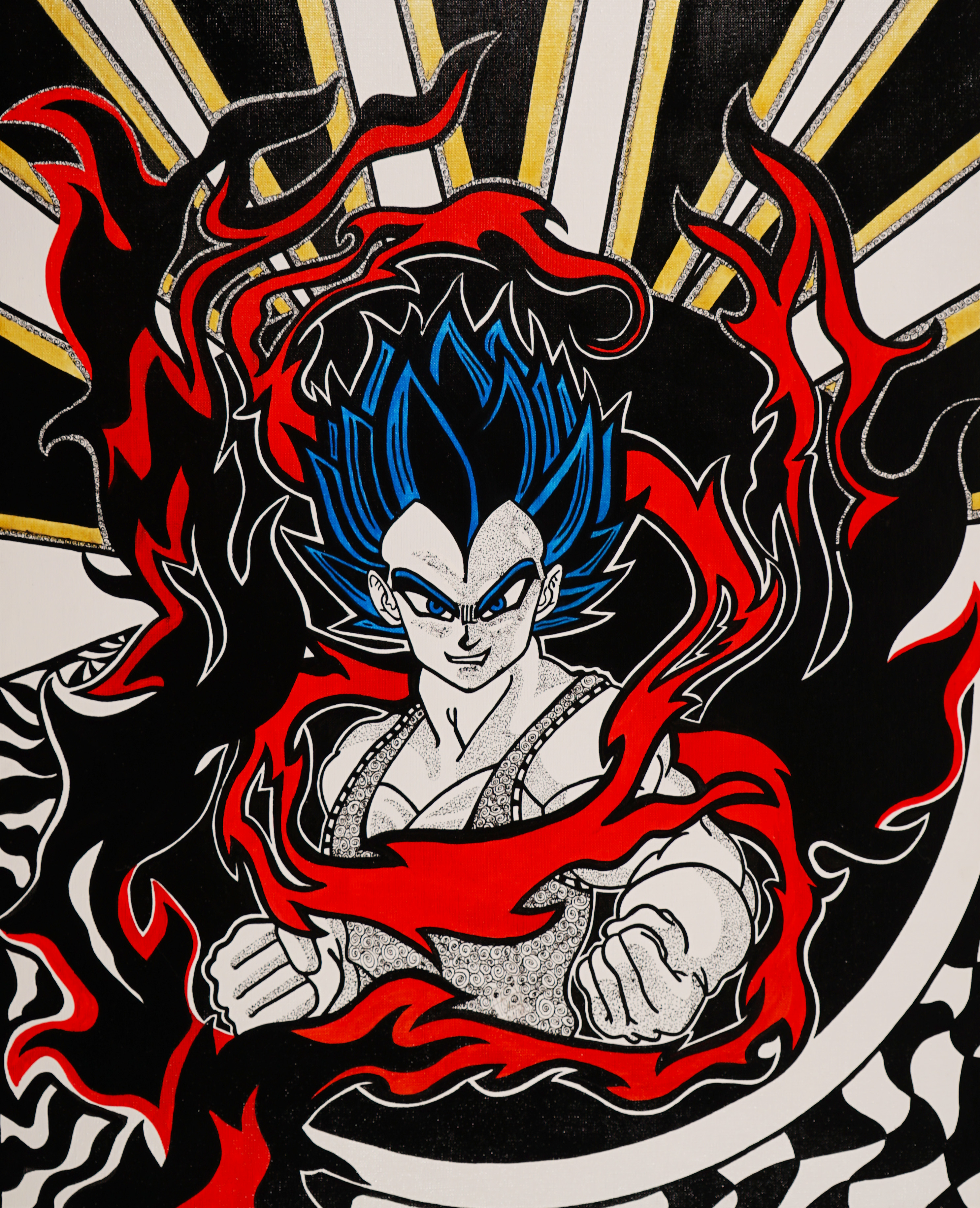 vegeta végeta toile patsgraph